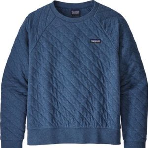 Patagonia quilted crewneck